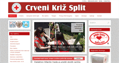 Desktop Screenshot of crvenikriz-split.com